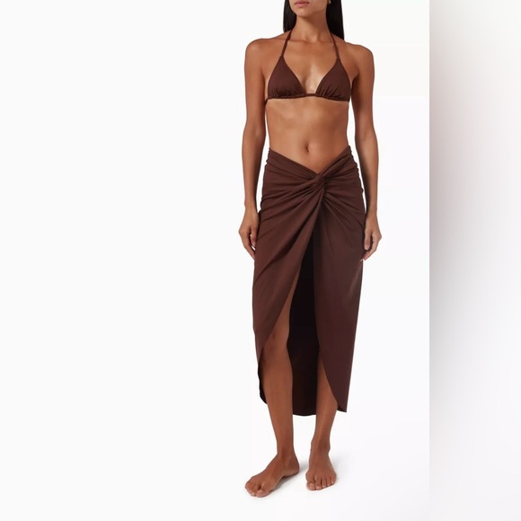 SKIMS Other - Skims Brown Surong Midi Skirt